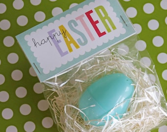 Easter Bag Toppers - Printable File