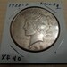 1922-S Peace Silver Dollar ,Vintage Coin, American Silver One Dollar Coin, Old Coin, Collectable Coin