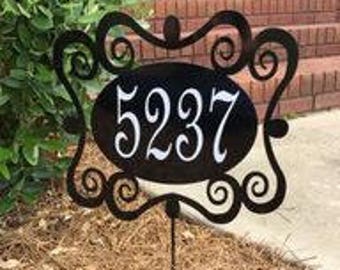 Address sign