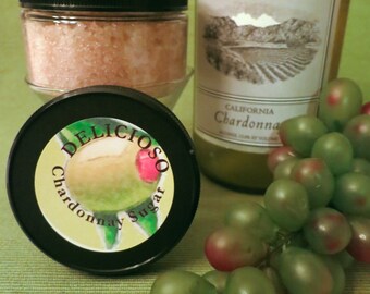 Chardonnay Infused Raw Sugar