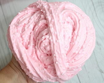 Crunchy Floam Slime - Bubblegum Slime - Floam - Floam Slime - Crunchy Slime - Chewed Up Slime - Slime - Fluffy Slime