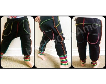 Baby harem pants, Kids jogger pants, boy harem pants, girl harem pants, Toddler harem pants, baby pants, girl pants, boy pants, yoga pants