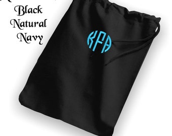 Large personalized shoe bag, travel shoe bag, shoe storage bag, Free monogram. gift for him, gift for her, couple gift, gift for traveler