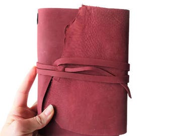 Leather Journal Pink Planner A5 Travel Notebook Diary Midori Rustic Book Refillable | Writing Journal | Lined Diary Leather notebook