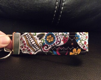 Skull keyfob, day of the dead, Dia de los muertos
