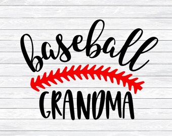 Download Baseball grandma | Etsy