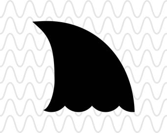 Download Shark fin svg | Etsy