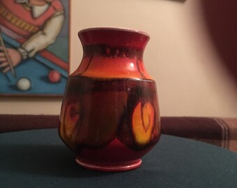 Vintage 60's Poole Delphis Vase