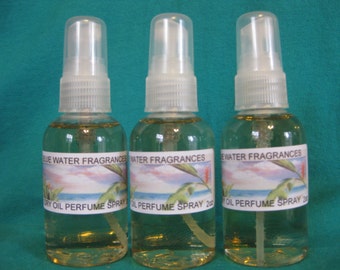 CLEAN COTTON Type Dry Oil Spray Perfume Oil Body Fragrance 2oz