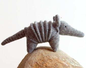 toy armadillo, waldorf toy, stuffed animal,stuffed armadillo, stuffed toy, wool plushie, child's toy, stuffed animal, waldorf armadillo