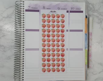 50 Adorable Peach Stickers