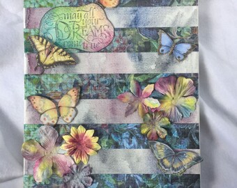 May All Your Dreams Come True - Original Mixed Media on Canvas