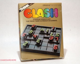 Clash Strategy Game from Pressman 1986