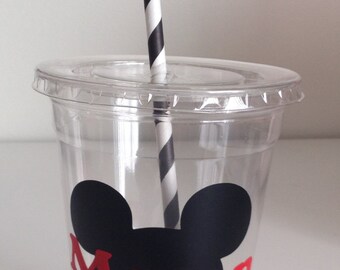 12 Mickey Clubhouse Party Cups, Personalized Mickey Mouse Cups, Mickey Mouse Clubhouse, Mickey Mouse Birthday