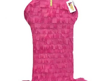 Hot Pink Pecker Pinata 24" Tall