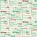 Girl Scout Cookies Cotton fabric