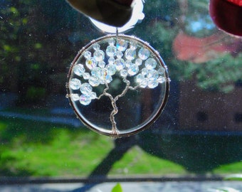 Bangle Bracelet Tree of Life Suncatcher- Recycled Material