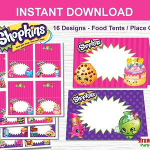 Shopkins party | Etsy