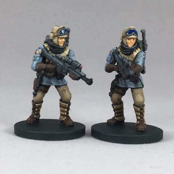 Star Wars Imperial Assault Custom Hand Painted Echo Base