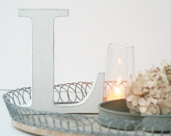 LETTERA o NUMERO in LEGNO in stile shabby
