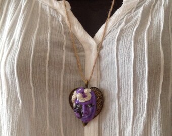 Christmas Special One off Face on Heart