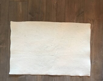 Organic Wool Puddle Pad – 60” x 80”