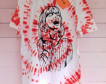 CORDLESS tie dyed tee XLARGE