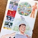 Health and Fitness Vintage Exercise Collage, Scrapbook and Planner Kit Number 1857