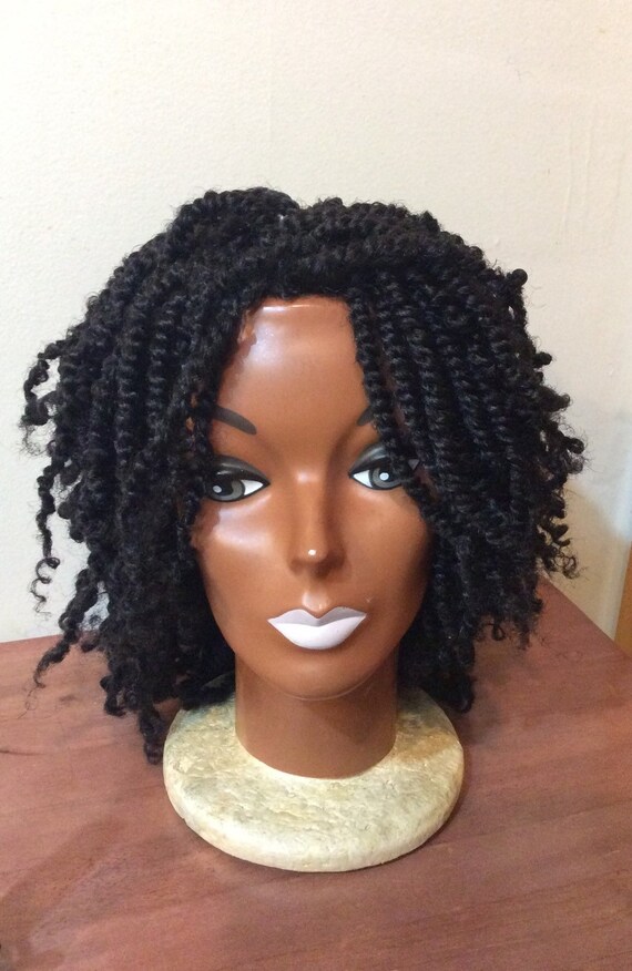 Braided Wig -Kinky Twist Diva 1B