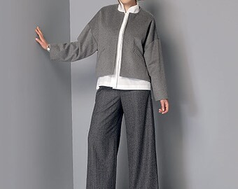 OUT of PRINT Vogue Pattern V9162 Misses' Jacket, Shirt and Pants