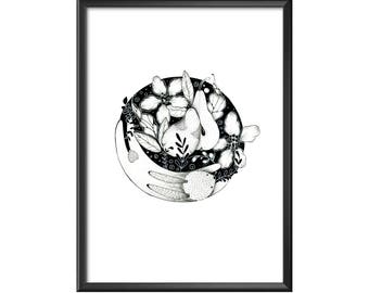 A4 print "Sweet bunny's dreams"