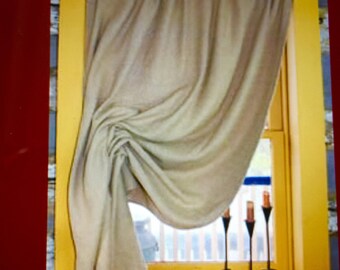 Double Festoon Curtains