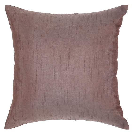 Set of 2 Solid Taupe Pillows Plain Taupe Pillow Solid Taupe