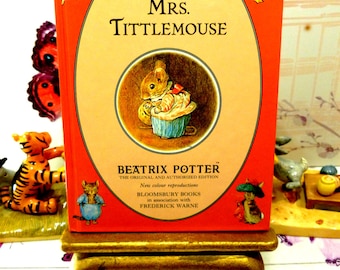 The Tale of Mrs TittleMouse First Edition Bloomsbury Book 1993 Beatrix Potter Childrens Story Ladybird Size
