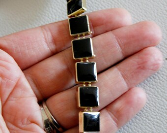 Black And Silver Metal Trim, Approx. 11mm Wide - 140316L241