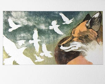 Greeting Card - "Harbingers"