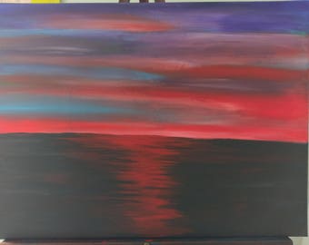 Black and Red sunset