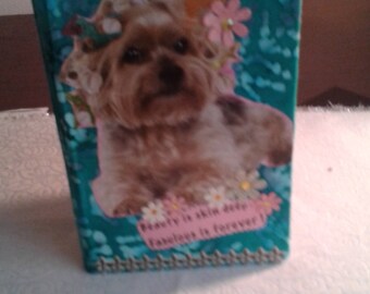 Cute fabric covered journal