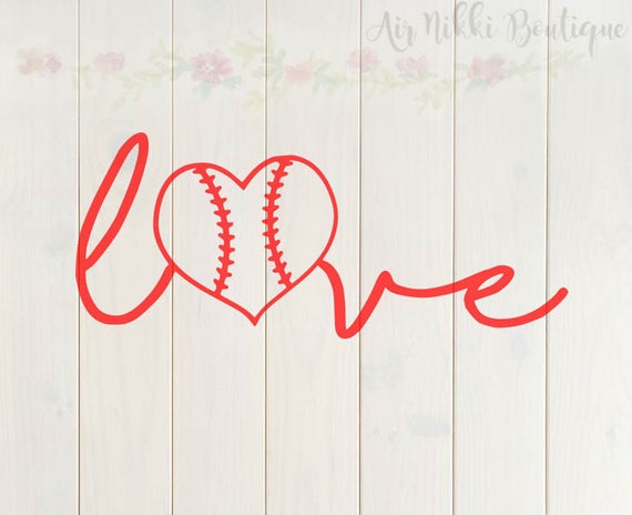 Free Free 71 Love Baseball Heart Svg SVG PNG EPS DXF File