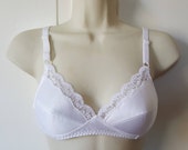 Items similar to RESERVED // PLAYTEX WHITE Bra 70's