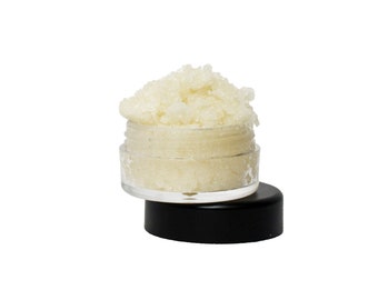 Lip Scrub with ORGANIC Ingredients, Edible, Vegan, 10ml, 3 flavors