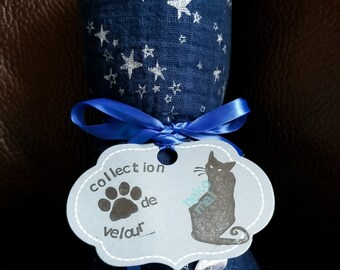Plush chiffon Starry Skies