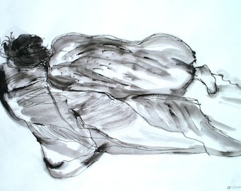 Life Drawing Pen and Ink