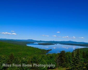 Rangeley Lakes Maine Print + Mat