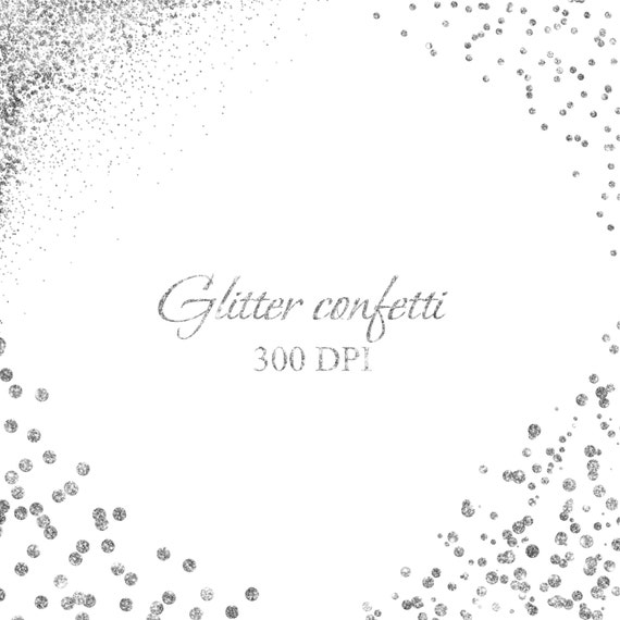 Glitter confetti overlay Confetti borders clipart Confetti Glitter confetti overlay Confetti borders clipart Confetti