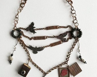 Edgar Allan Poe Necklace
