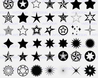 Stars svg - Stars svg clipart - Stars vector - Stars clipart - Stars digital clipart for Design or more,file download svg, png, dxf