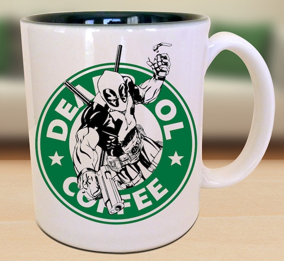 Killer coffee mug for the killer Deadpool lover in your life? Yes. Please.