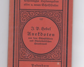 vintage German language book