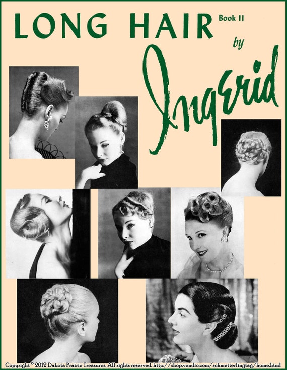 1950s ATOMIC Hairstyle Book Create 50s Long Hairstyles Ingerid 1950s ATOMIC Hairstyle Book Create 50s Long Hairstyles Ingerid